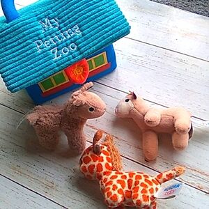 Zoo animals Toy Set,my petting zoo